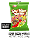 Sour Neon Worms