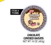 Chocolate Covered Raisins